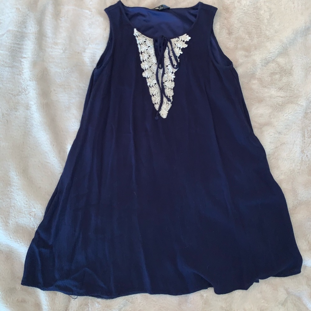 Navy blue dress